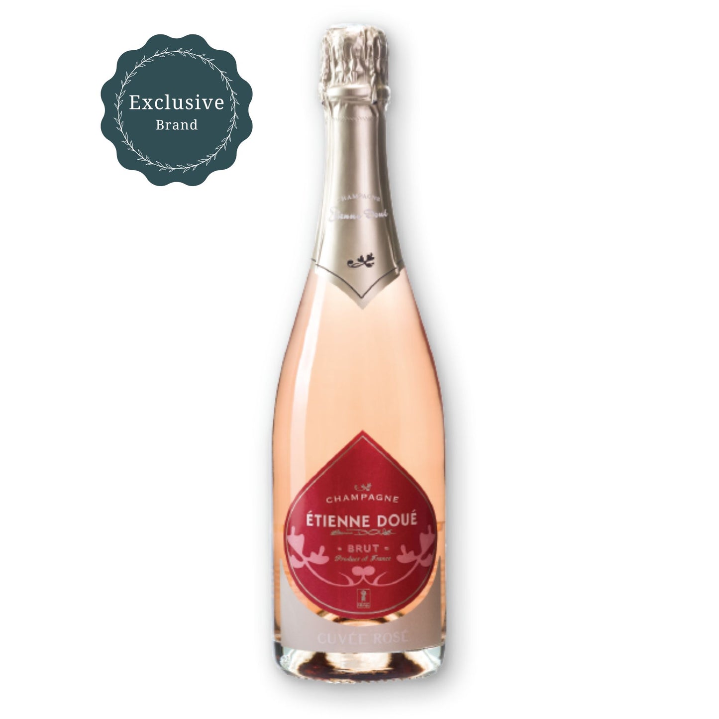 Etienne Doue Cuvee Brut Rose Champagne, France