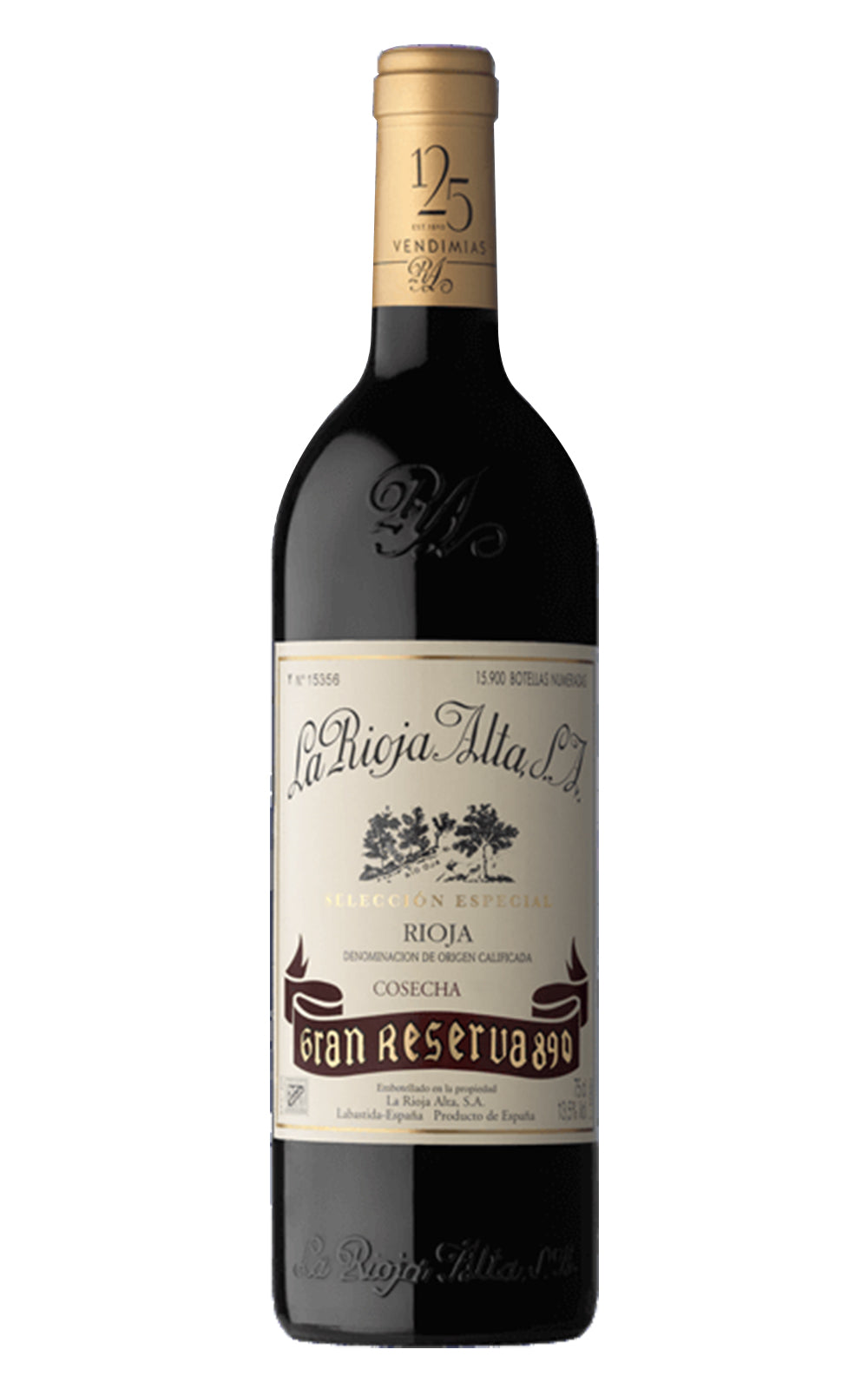 2004 La Rioja Alta S.A. Gran Reserva 890 Rioja DOCa, Spain