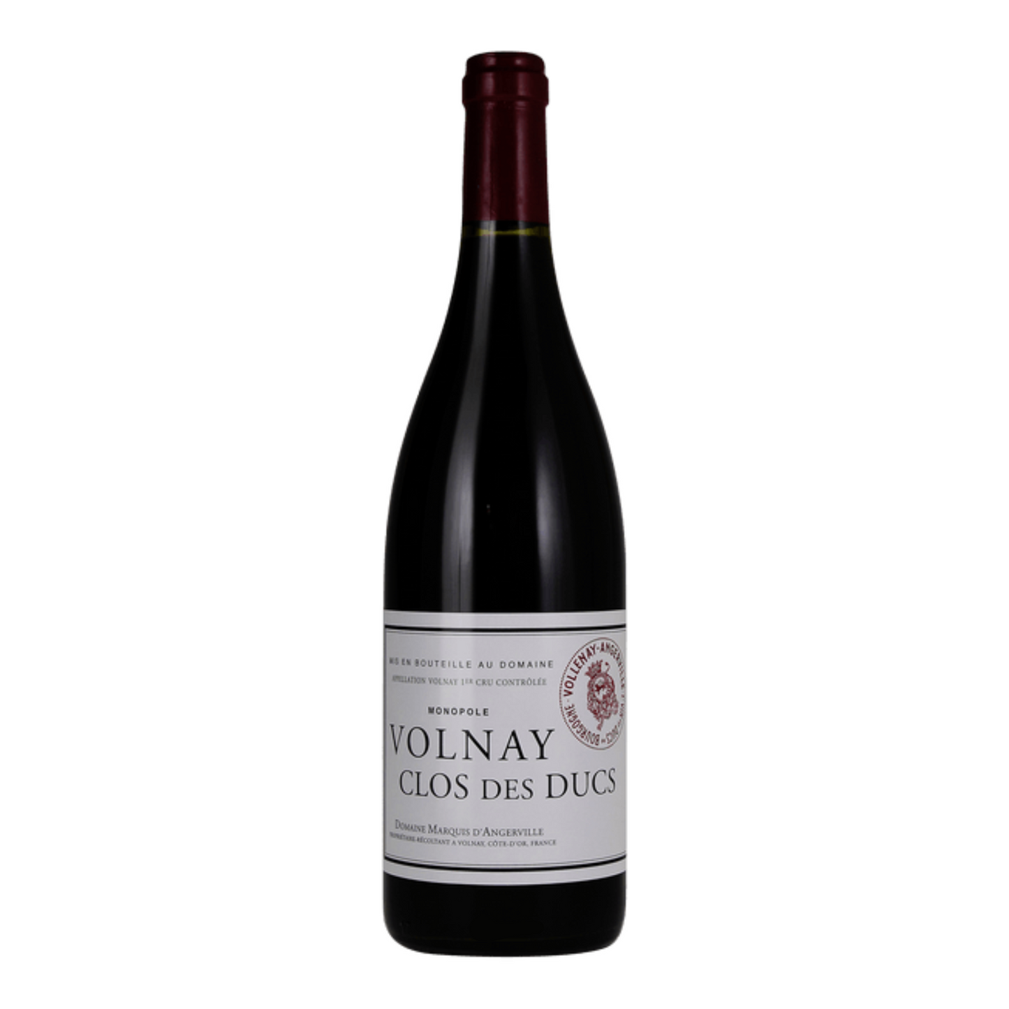 Domaine Marquis d'Angerville Clos des Ducs Volnay Premier Cru, France 1988