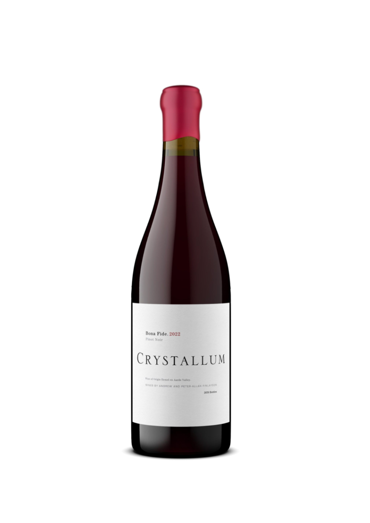 Crystallum Bona Fide Pinot Noir & a pair of Clay Shales & Overberg Chardonnay