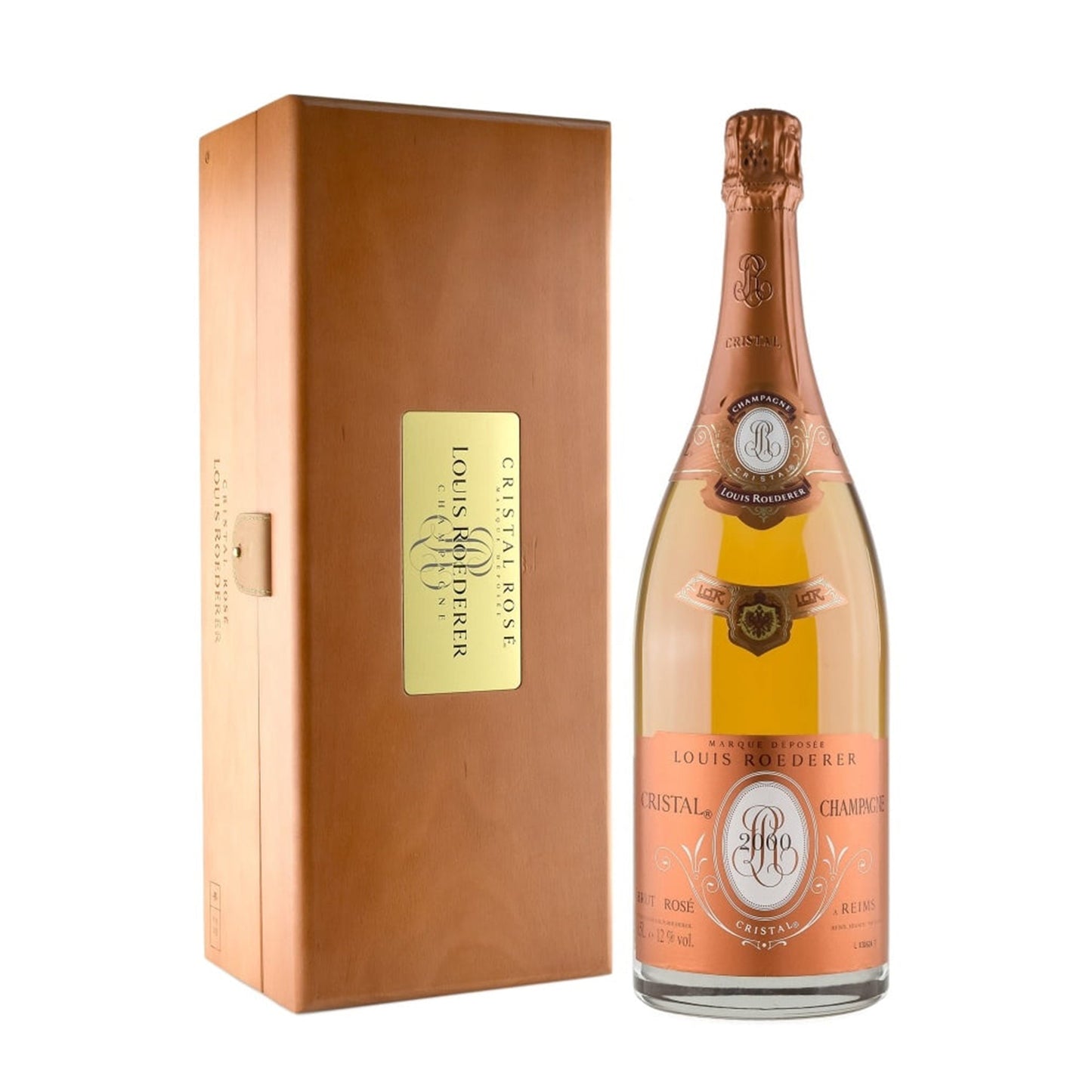 Louis Roederer Cristal Brut Rose Millesime Gift Box , 2000