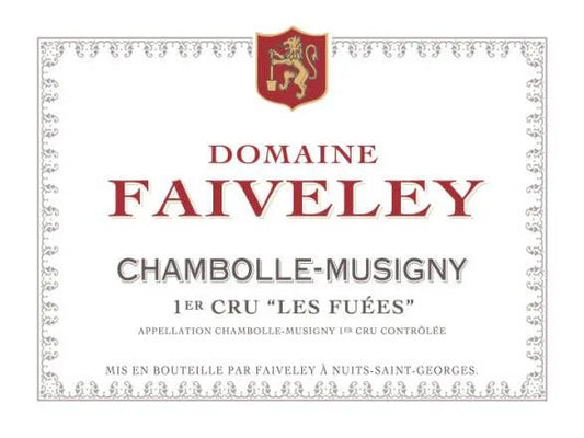 2010 Domaine Faiveley Les Fuees Chambolle-Musigny Premier Cru, France