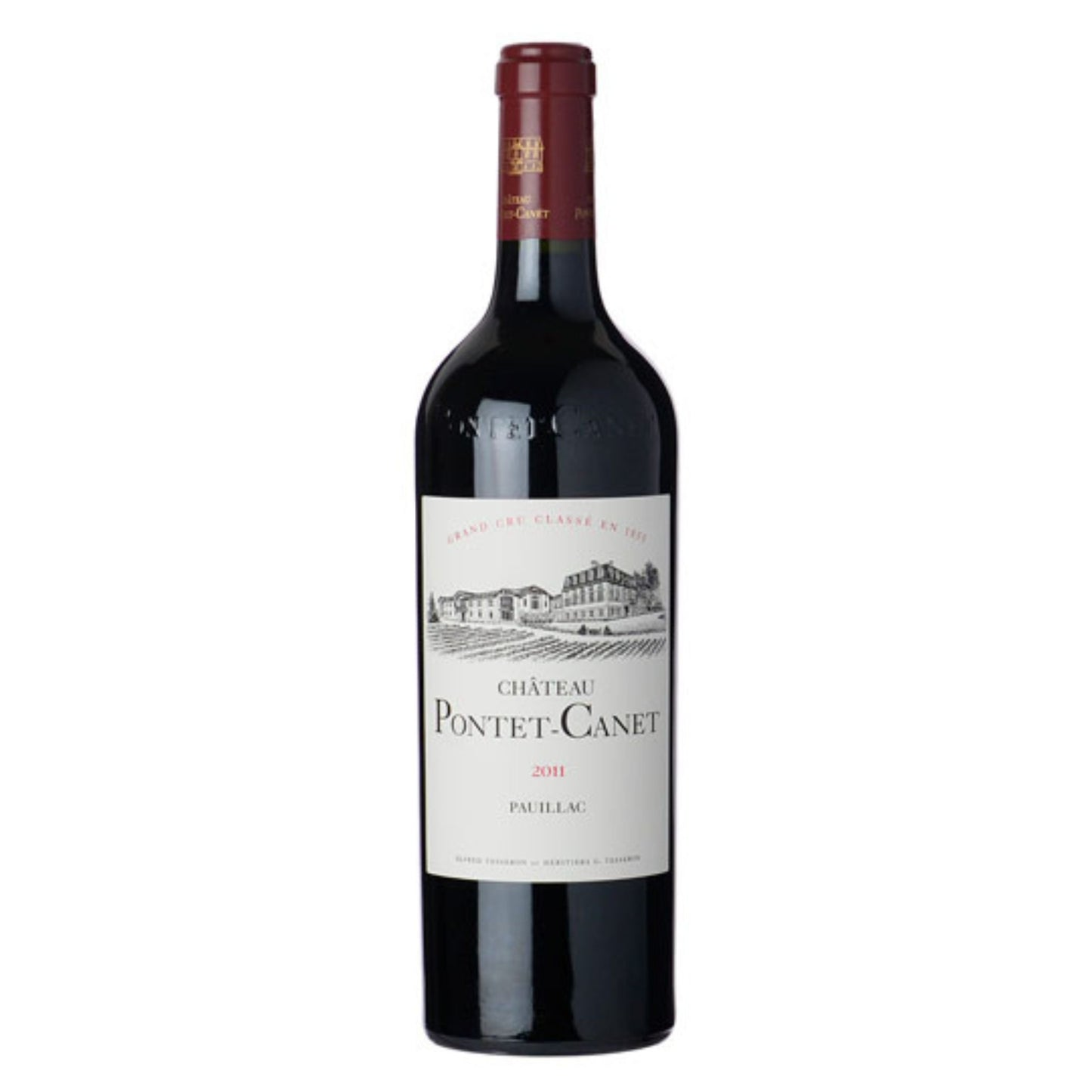 Chateau Pontet-Canet Pauillac, France 2011 龐特卡內古堡紅葡萄酒 2011