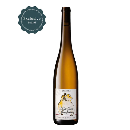 Famille Hauller L'Ours Jaune Gewürztraminer , AOC Alsace 2022 白熊瓊瑤漿白葡萄酒 2022