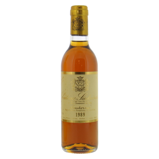 Chateau Suduiraut Sauternes, France 1989 旭金堡酒莊貴腐甜白葡萄酒 1989