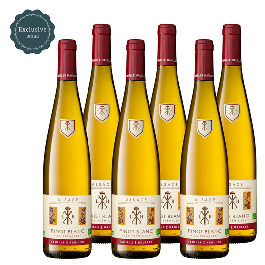 Famille Hauller Pinot Blanc -Les Prémices AOC Alsace 2022 X 6
