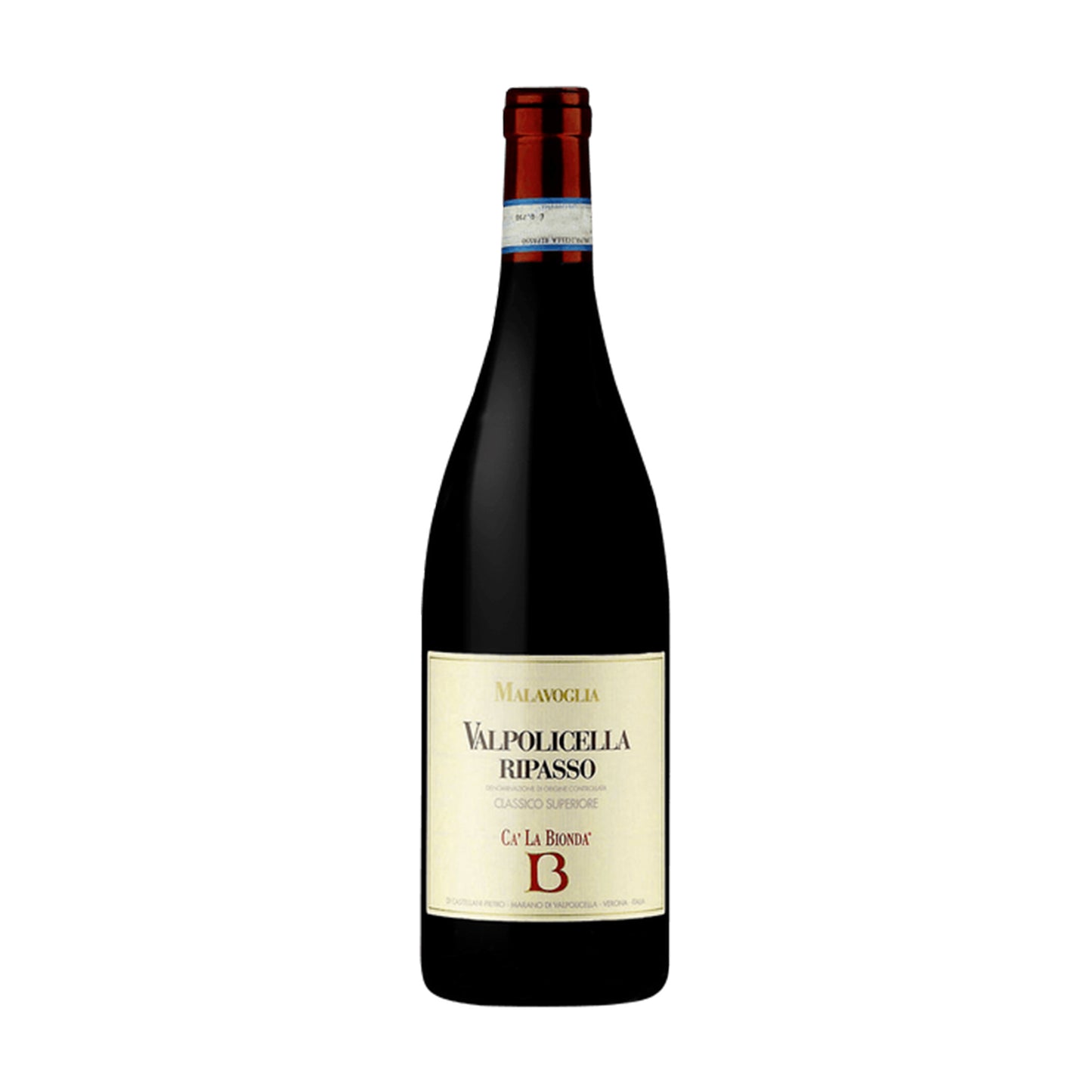 Ca La Bionda Valpolicella Ripasso 'Malavoglia' CS DOC, 2019